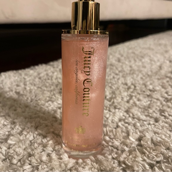Juicy Couture Other - Juicy Couture Strawberry Vanilla Collagen  Body Oil 4 Fl Oz No Cap New
